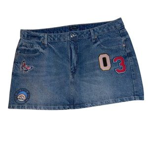 New Wild Fable Jean Mini Skirt size 8 - medium wash NEW